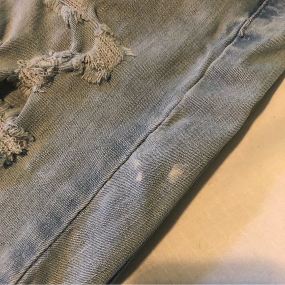 3/20$ WAX Jeans - Blue Distressed Skinny Jeans - Picture 7 of 7